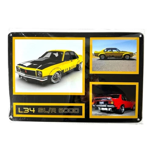 Vintage Car Tin Sign Ford Holden Mustang Retro Metal Garage Bar Wall Art 40x30cm