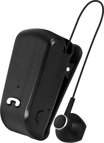 Auricolare Bluetooth Wireless Senza Fili filo retrattile Nero Area BACK3 |  eBay