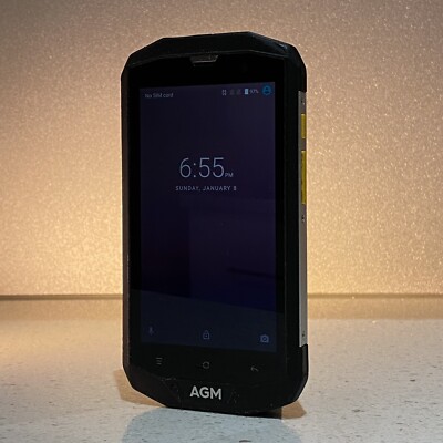 AGM A8 - 64GB - black - 5 in- #289 /DO