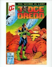 Judge Dredd #23 #24 1988 Fleetway Quality Comics VF Direct Comic Book
