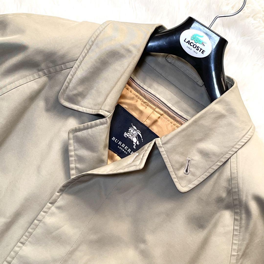 Burberry London Stand Up Collar Trench Coat Khaki With Nova Check Liner For Men thumbnail 21