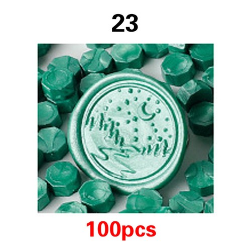 100Pcs Sealing Wax Beads Stamp Vintage DIY Wedding Invitation Envelope Making US - Picture 33 of 61