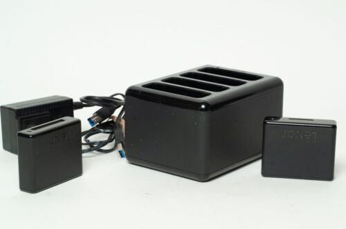 Exc Lexar Prof Workflow HR1 Hub USB 3.0 with CFR1 & SR1 Card Reader tested CF SD - Picture 10 of 10