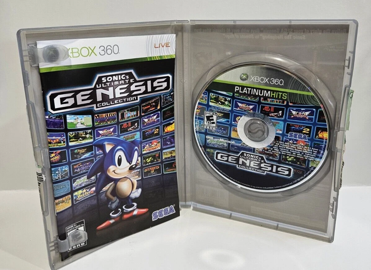 XBOX 360 GAME SONIC ULTIMATE GENESIS COLLECTION NEW 10086680348