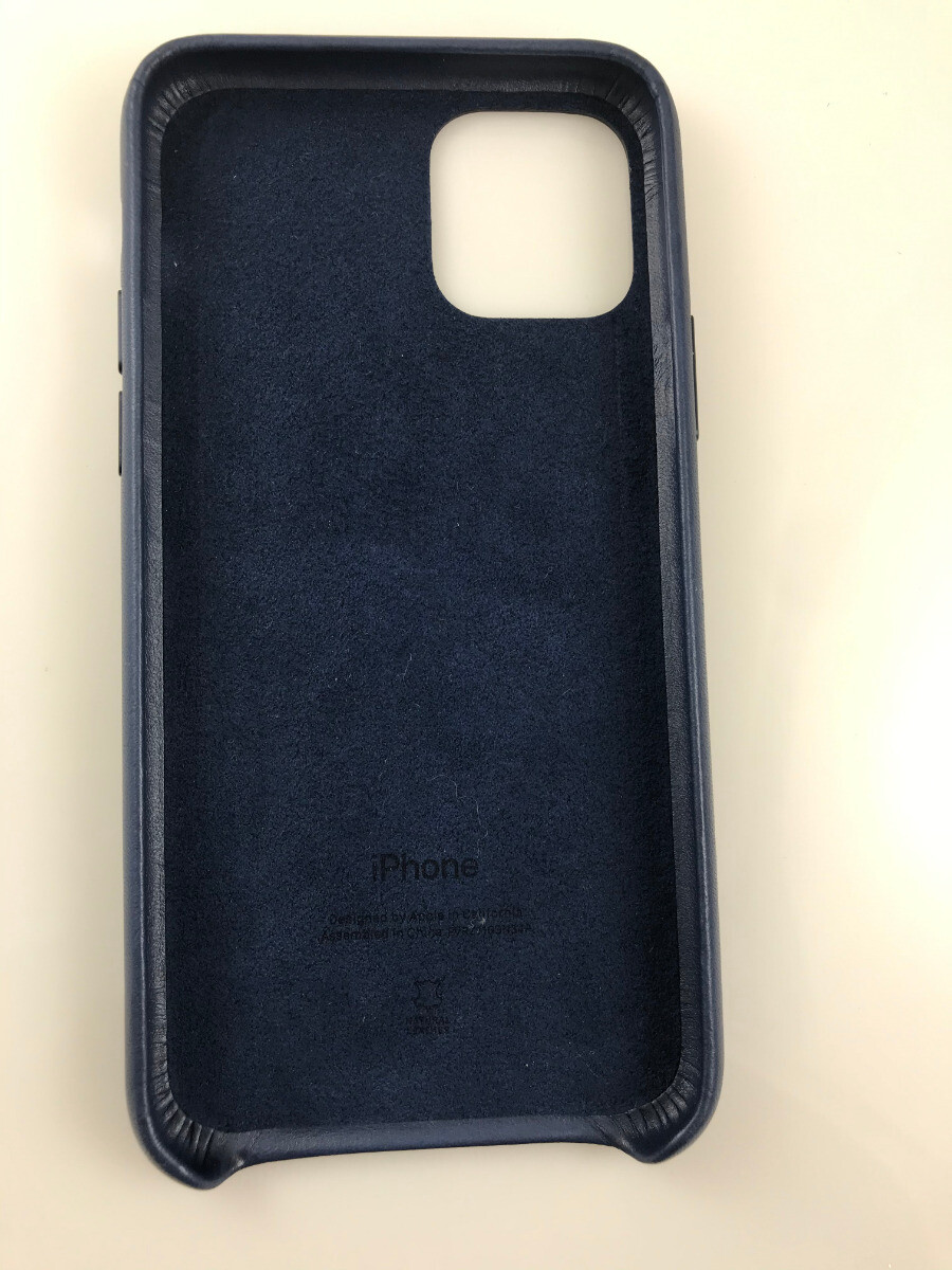 i Phone 13 Pro　Leather Case　純正　Midnight Apple iPhone 13 Pro Leather Case with MagSafe Midnight