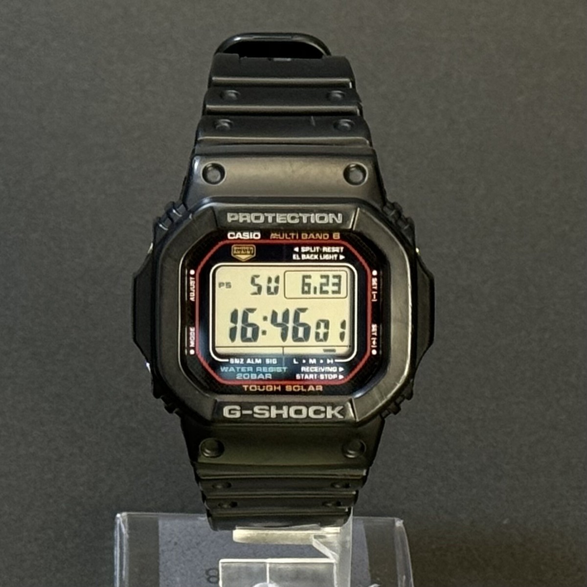 時計 CASIO CASIO G-SHOCK GW-M5610 CASIO G-Shock Tough Solar Radio Controlled Multiband 6 Men's
