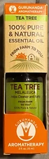 Guru Nanda Tea Tree Essential Oil Therapeutic Grade 0.5 fl oz
