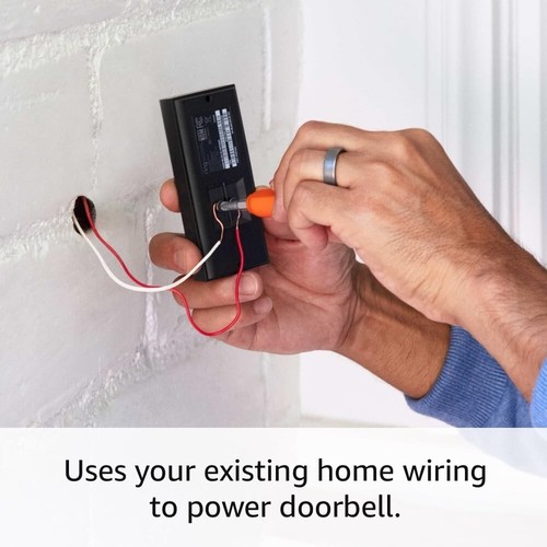 Ring Video Doorbell Wired, Use Two-Way Talk, advanced motion detection. - Picture 4 of 6
