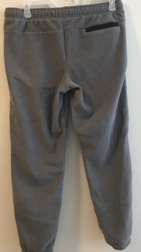 Athletic Works Boys XL Husky Polar Fleece Jogger Pants W/Pockets Gray Black New - Picture 3 of 9