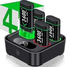 Charger for Xbox One Controller Battery Pack with 4x1200mah USB Rechargeable