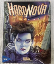 Hard Nova by Electronic Arts 1990 (PC IBM 5.25 & Floppy Disc) Vintage CIB!