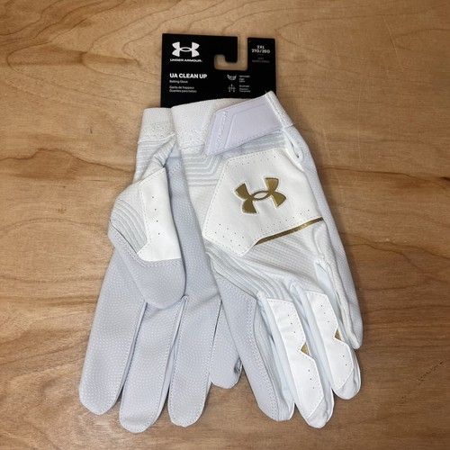 Gants De Baseball Under Armour UA Radar - Femme - Blanc/Gris - Taille S - Neufs