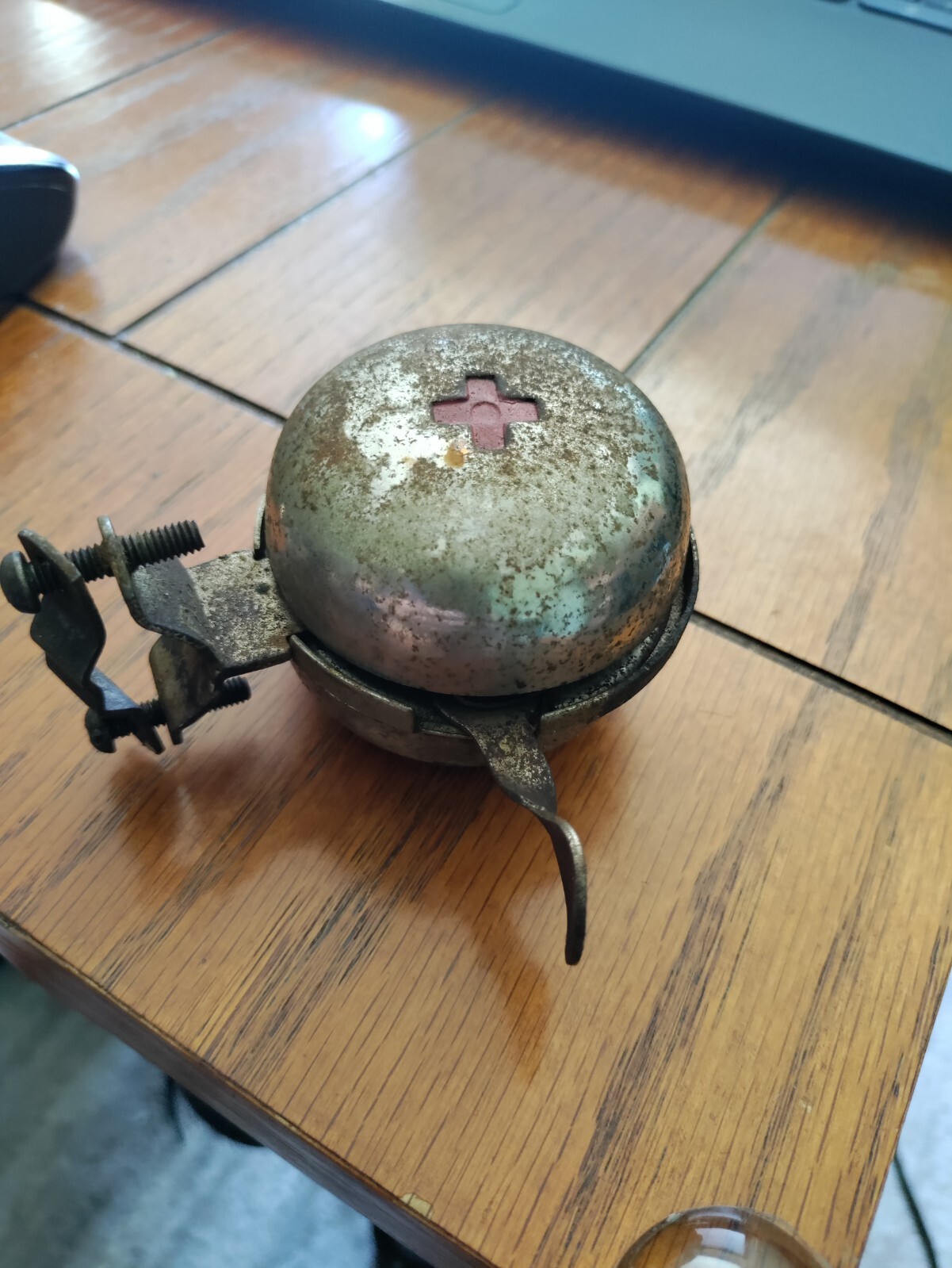 Vintage WW2 Red Cross bicycle bell eBay