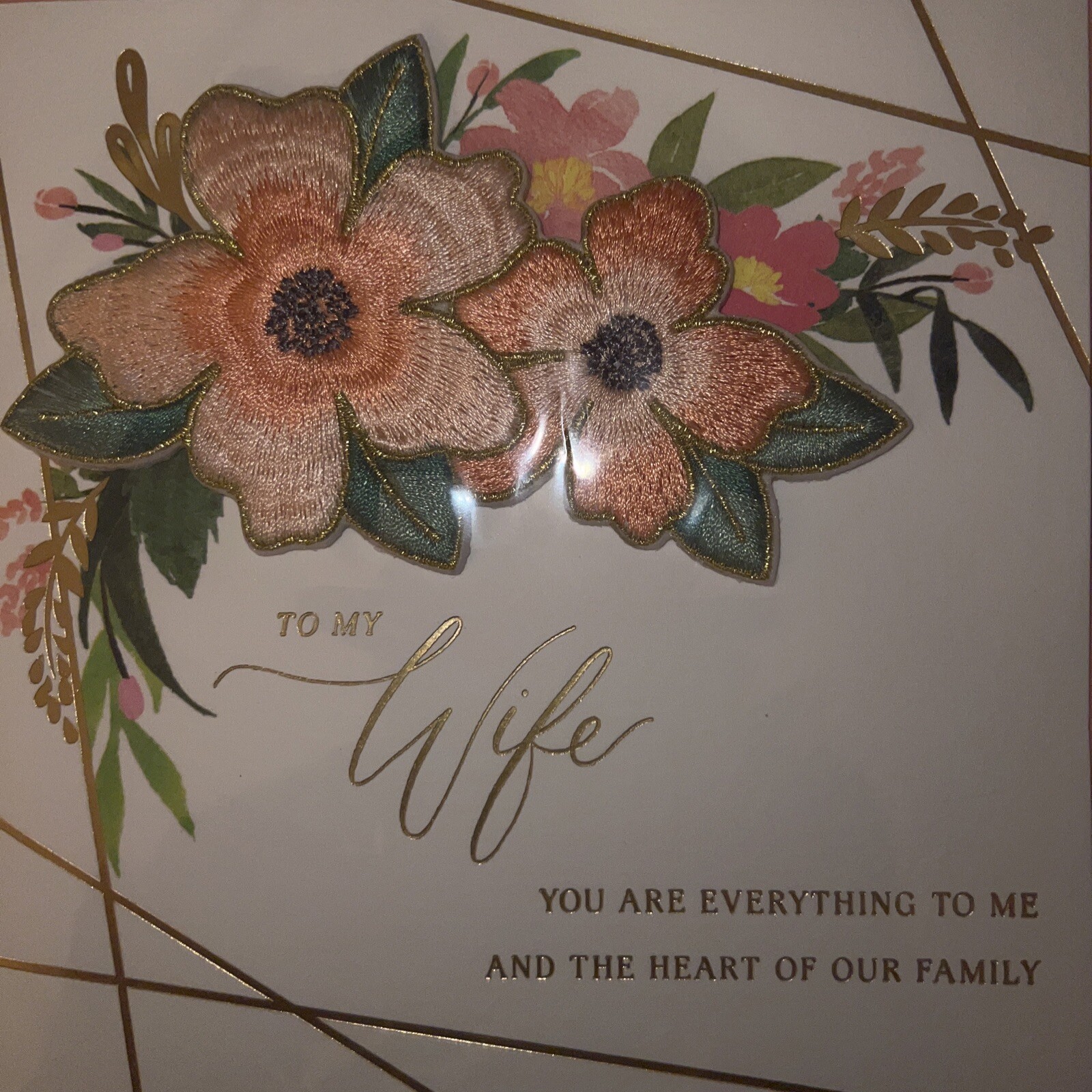 Papyrus 3D Beautiful “Wife” Mother's Day Card | eBay