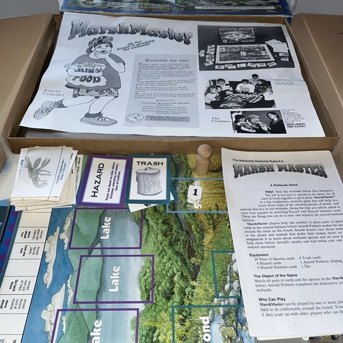 Marsh Master A Wetlands Game, 1993 Great Blue Productions. Complete - Picture 5 of 5