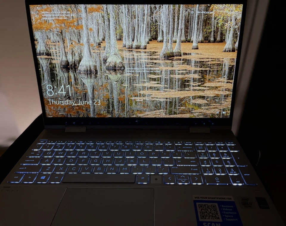 HP Envy x360 15-ed0003ca 15.6" (1TB SSD, Intel Core i7-1065G7, 1.30GHz, 16GB... - Image 3 of 4