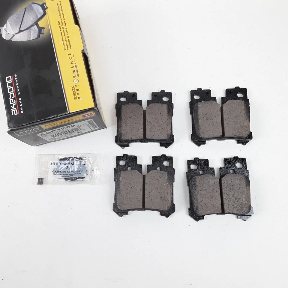 Rear Disc Brake Pad Set Fits Lexus LS460 LS600h 2008 2009 2020 2011 2012-2016 - Image 2 of 4