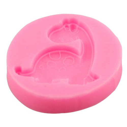 Stampo per torta fondente in silicone dinosauro 3D stampo cioccolato zuccherificio cottura - Foto 5 di 12
