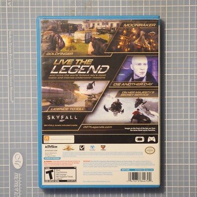 007 Legends (Nintendo Wii U, 2012) Complete 47875844704 | eBay