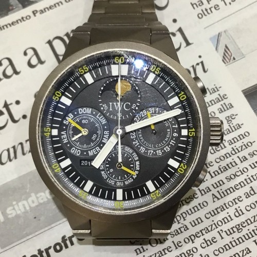 IWC GST Cronografo calendario perpetuo RIF. 3756, ANNO 2001 vintage | eBay