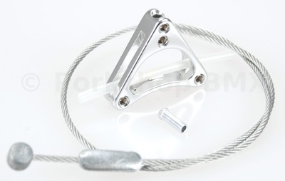 Aluminum alloy bicycle triangle brake cable hanger U-brake /& cantilever GOLD