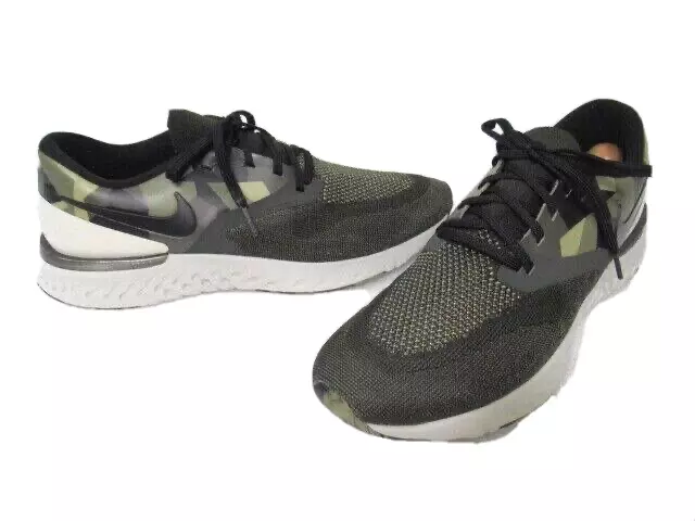 Nike React Flyknit 2 Running Camo/Sequoia/Olive AT9975-302 Mens Sz 11D |