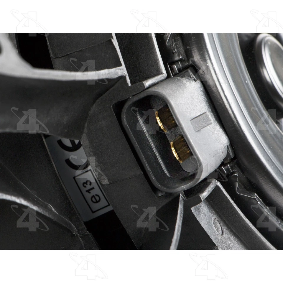 Conjunto de ventilador de radiador y condensador doble 4 estaciones para Chevrolet Vectra 2003 Foto 4 de 4