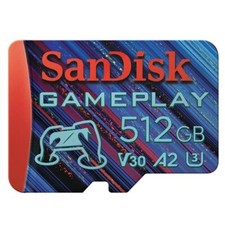 1Pcs Sandisk High Speed U3 Storage Card Switch Game Card SD Card 512GB