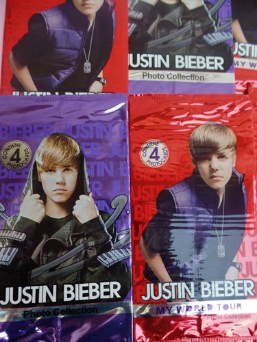 Justin Bieber 150 Special Cards Plus 30 Big Photocards Packs (4 photos each one) - 第 10/13 張圖片