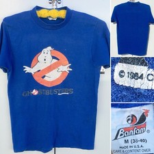 Bantam Ghostbusters T-Shirt c 1984 Columbia Pictures Bantam Size M Vintage