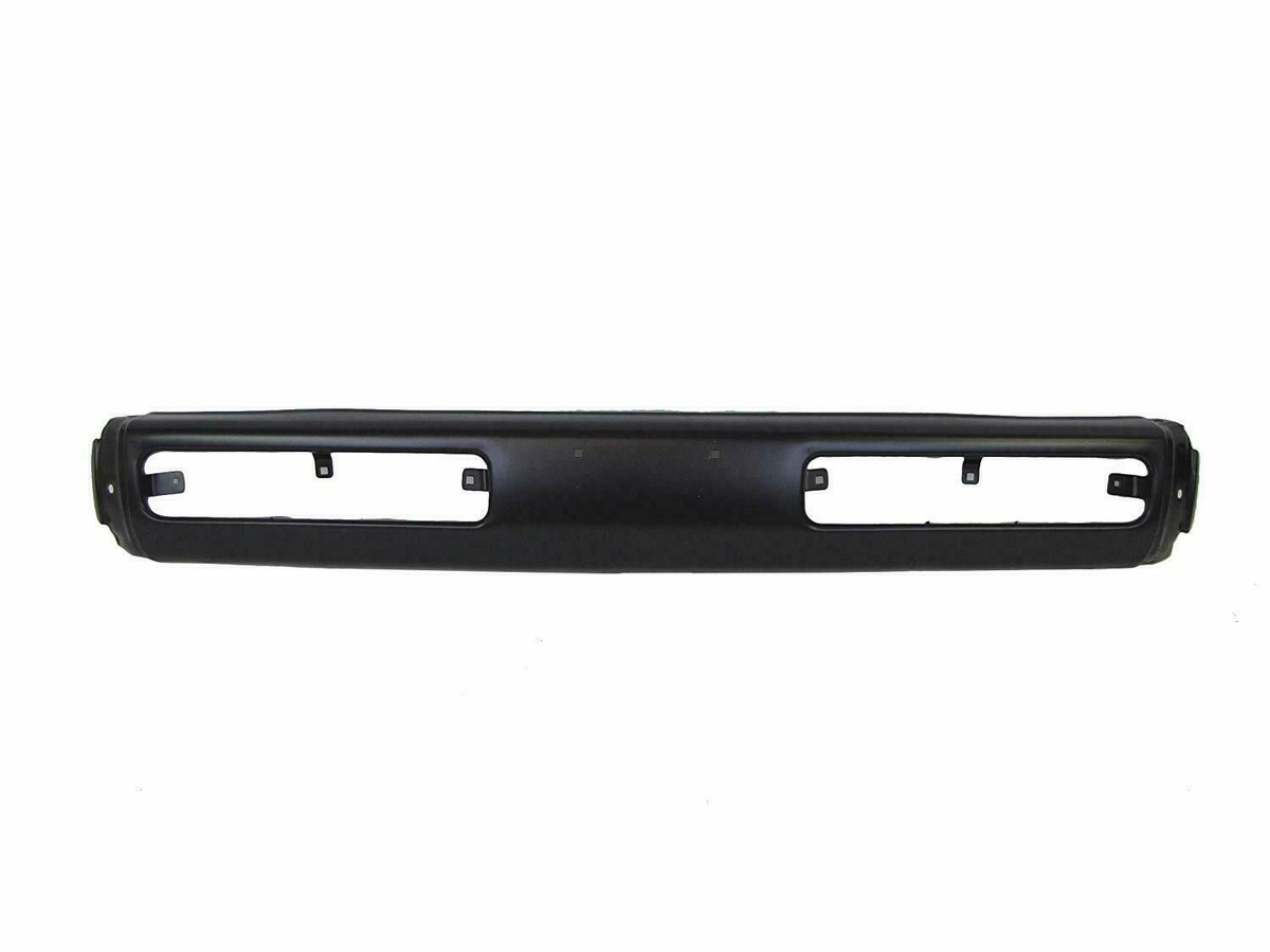 Front Bumper Primed Black + End Caps For 1993-1994 Nissan D21 / 93