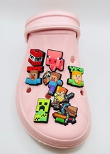 Minecraft Charms passt Crocs 8er Set Schuh Cl...