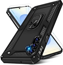 For Samsung Galaxy S25 Plus Ultra Case Military Shockproof Magnetic Case Cover