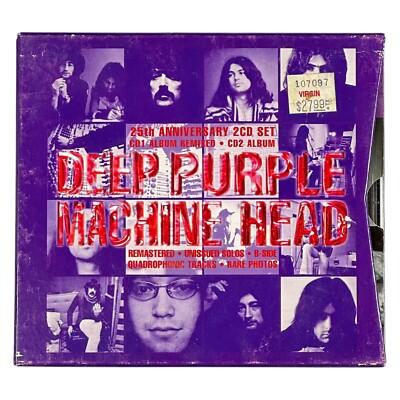 DEEP PURPLE Machine Head Remastered 25th Anniversary 2CD EMI