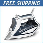 Powerful 1725W Steam Iron with Stainless Steel Soleplate & 400 Microsteam Holes