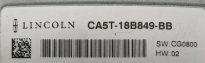 KEN本体のみ Grp608 Audio Amplifier 2012 Lincoln MKZ 2.5 CA5T18B849BB for sale