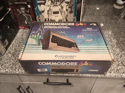 Commodore 64 Computer  Original Box No Cords No Control 