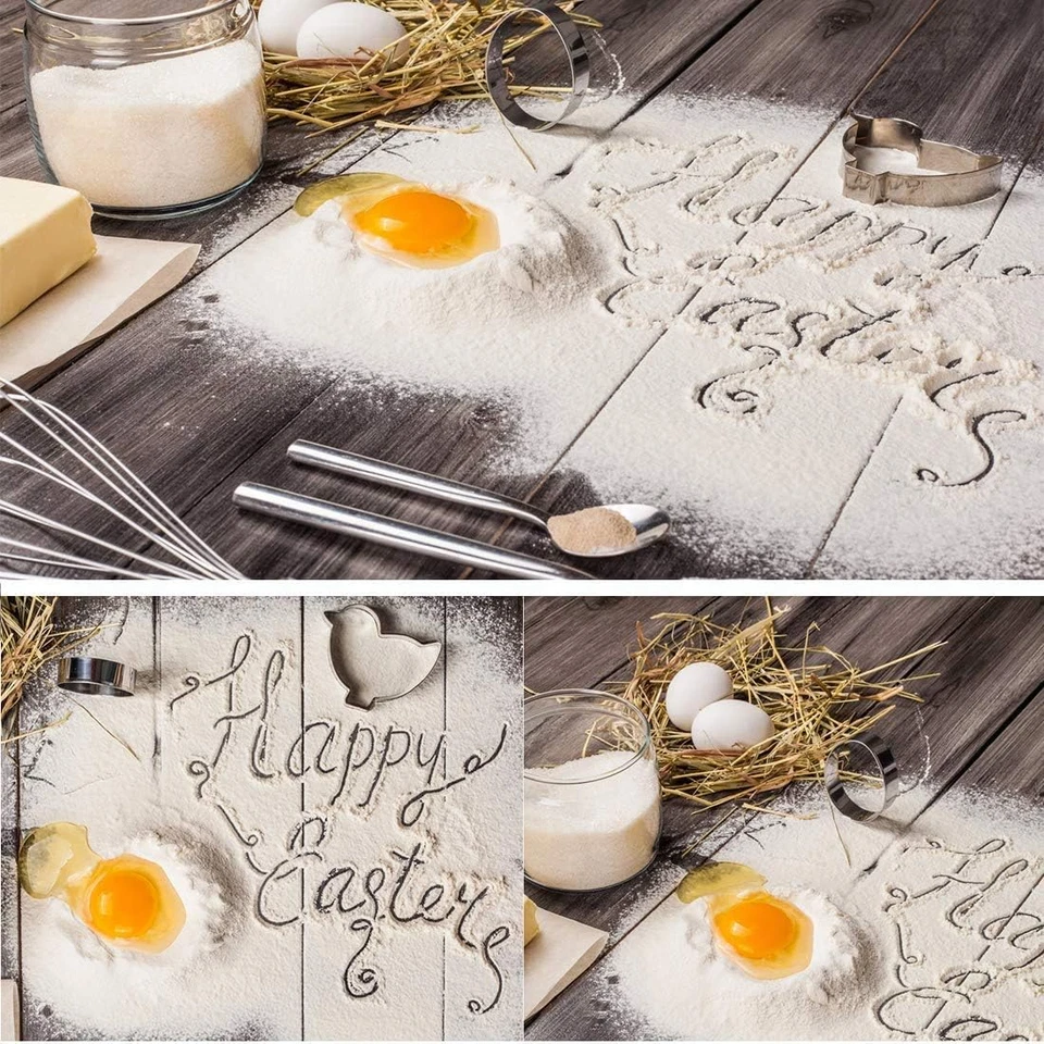 Ausstechförmchen Ostern, 11 Stück Oster Ausstecher Set, Plätzchen Ausstecher Ost - Bild 4 von 4