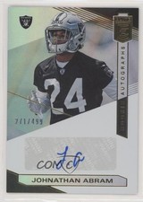 2019 Panini Donruss Elite Rookie 271/499 Johnathan Abram #RA-JA Auto g1z