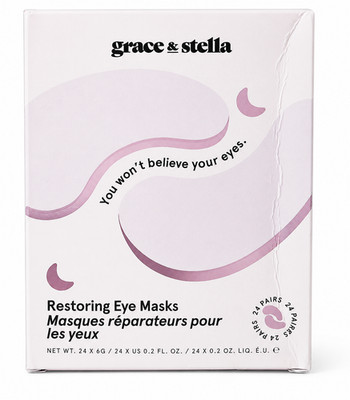 grace & stella Under Eye Patches 24 Pairs Dark Circles Puffy Eyes Vegan