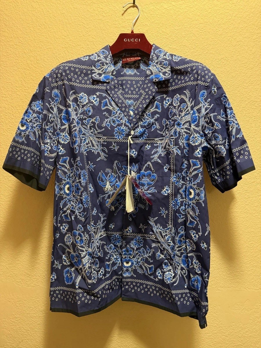 Gucci Floral Button-Up Casual Button-Down Shirts for Men for sale