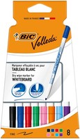 BIC Velleda 1721 Ecolutions, Dry Erase Whiteboard Pens Ideal For School 'Velleda