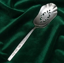 Vintage Oneida Spanada Stainless Steel Pie Server Pastry Dish Server Collectable