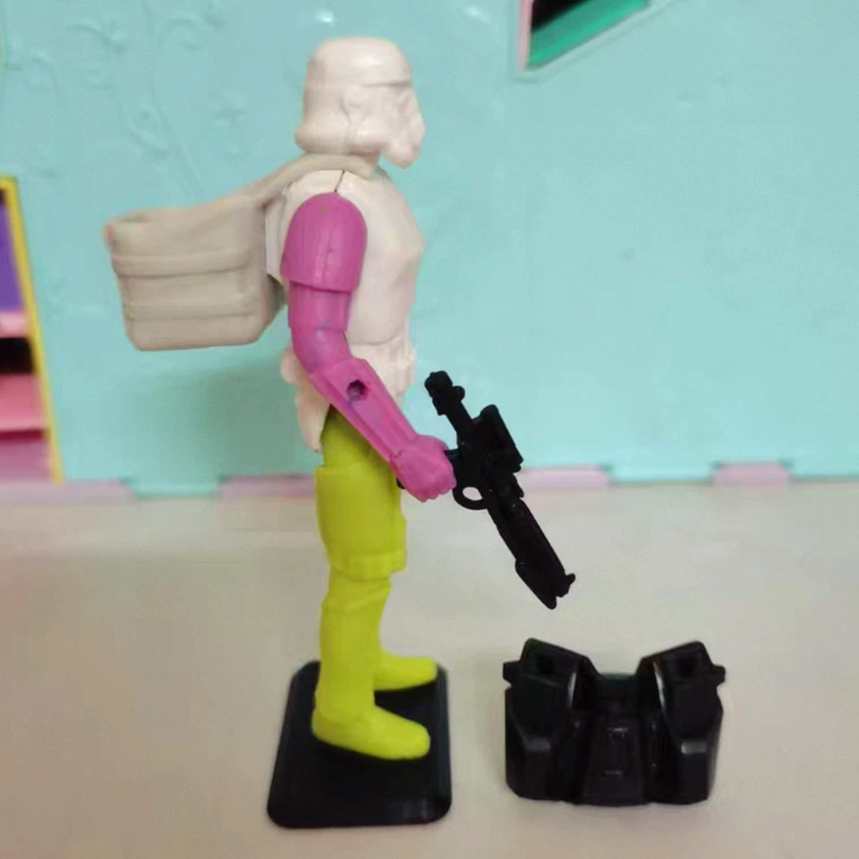 4" Prototype Star Wars Clone Trooper Mandalorian Action Figure TestShot Toy Rare - Image 4 of 4