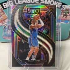 2024-25 Panini Select - Dillon Jones #200 Premier Green White Purple Prizm (RC)