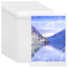 50 Pack 9 x 12 Inch Crystal Clear Sleeves Storage Protector Pages