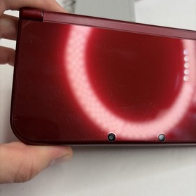 New Nintendo 3DS XL Red Console US Model - Tested! W Charger Stylus