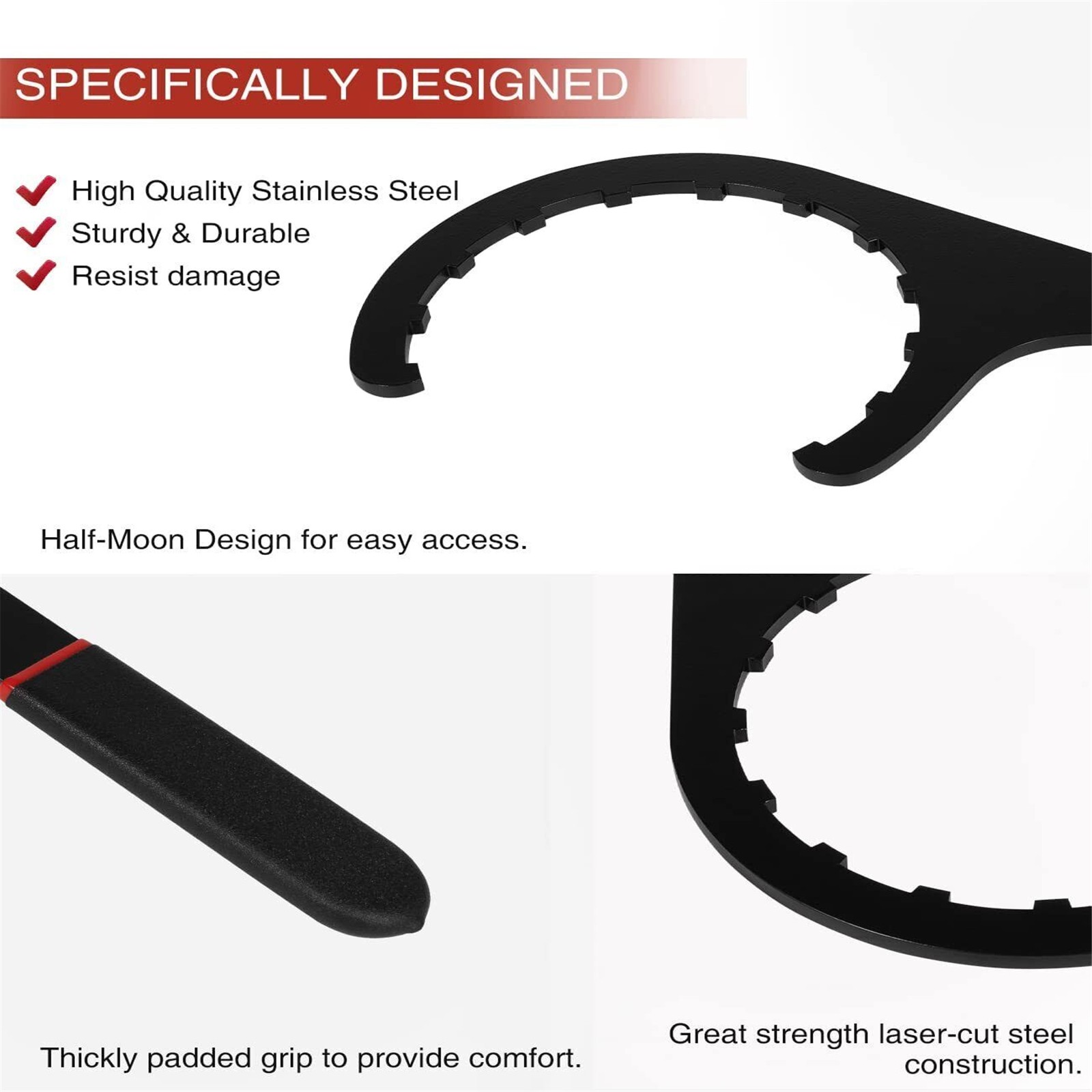 61060 Diesel Fuel Filter Wrench for Paccar Kenworth Peterbilt & Cummins Diesels thumbnail 3