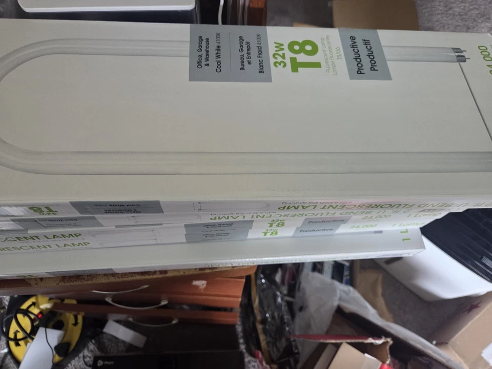 Feit Electric F32T8/841/U6 32W 4100K T8 U-Bend Fluorescent Bulb (Pack of 5) - Image 3 of 3