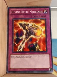 Divine Relic Mjollnir STOR-EN066 Storm of Ragnarok 1st Edition Common